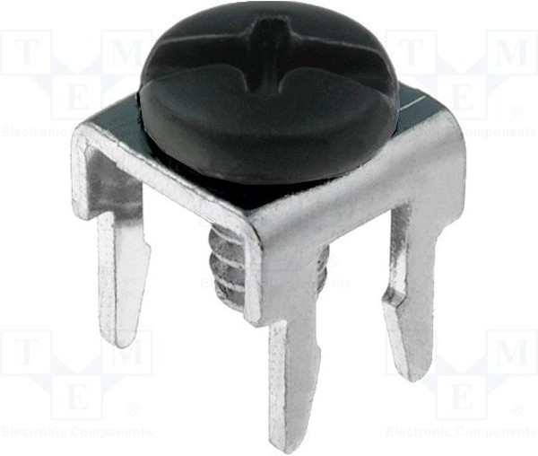 7775-3, Terminals Terminals PC SCREW TERM Black