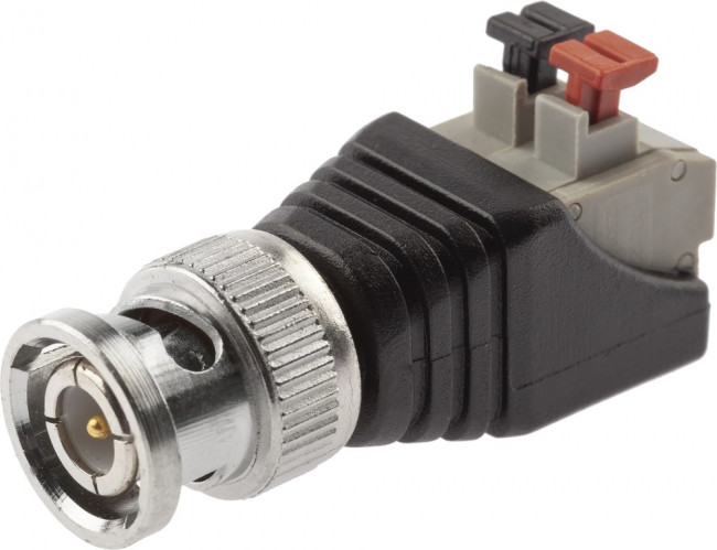 Разъем ЭРА штекер BNC с быстрозажимной колодкой упаковка блистер 50 шт. Б0048315