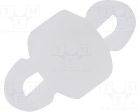 DR8G8062.5X2.0, Дистанц PCB, полиамид, Дл 2мм, защелка / защелка, UL94V-2