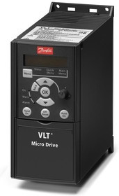 Преобразователь частотный VLT Micro Drive FC 51 1.5кВт (380-480 3ф) без панели оператора Danfoss 132