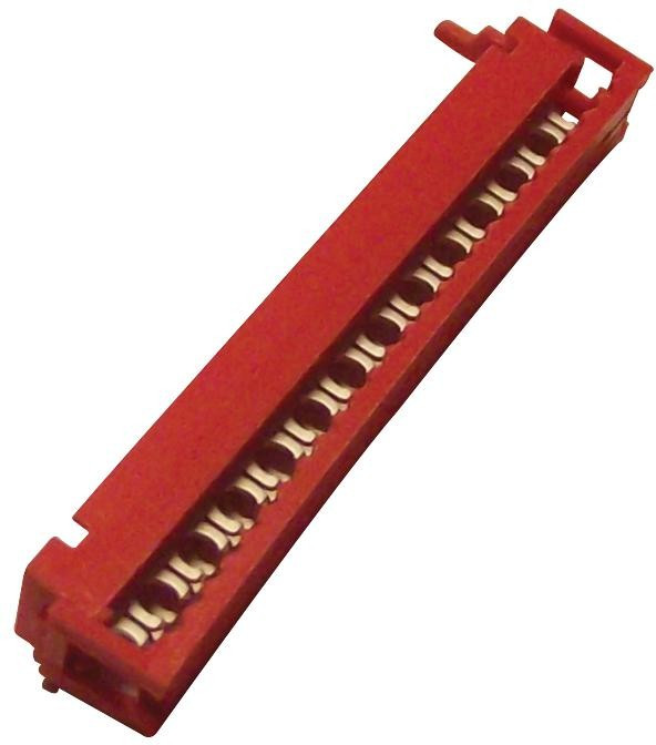 TMM-1-0-06-1, Amphenol 6-Way IDC Connector Plug for Cable Mount, 2-Row