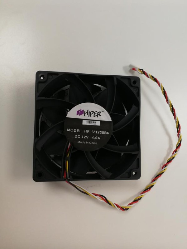 Вентилятор HIPER HF-121238B6 120x120x38 3A 12v