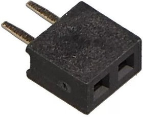 PBS2-2 (DS1026-01 -1x2S), Гнездо на плату 2мм 1х2pin прямое