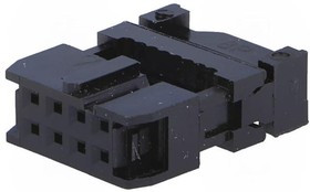 T812108A101CEU, 8-Way IDC Connector Socket for Cable Mount, 2-Row