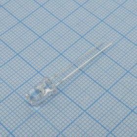 FYL-5014BGC1H-TL, 5мм Сине-зелёный, прозрачный 15000mcd 30° / FYL-5014BGC1H-TL