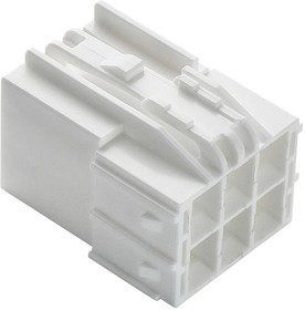 2069972611, Conn Housing PL 6 POS 4.5mm Crimp ST Cable Mount Blue Bag