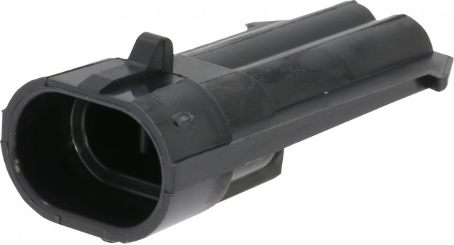 12162000, Conn Housing PL 2 POS Crimp ST Cable Mount Black