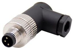 RSC 3/7, Circular Connector, M12, Plug, Straight, Poles - 3, Screw Terminal, Cable Mount