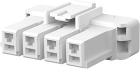 1376390-1, Основа разъема для тяжелых условий, Power Key 5.0, Монтаж на Кабель