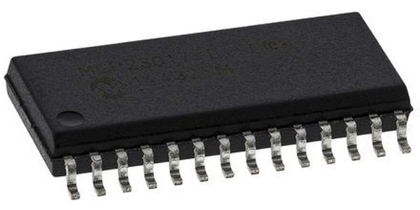 MCP23017-E/SO, 16-битный расширитель порта ввода/вывода с последовательным интерфейсом [SO-28]