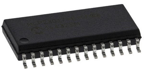 MCP23017-E/SO, 16-битный расширитель порта ввода/вывода с последовательным интерфейсом [SO-28]