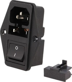 4304.6079, Разъем: питания AC, гнездо, "папа", 10А, IEC 60320, пайка, -25-70°C 4304.6079, Разъем: питания AC, гнездо, "папа", 10А, IEC 60320, пайка, -25-70°C