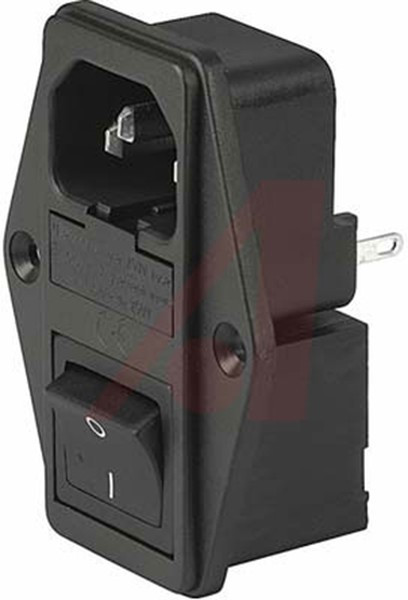 4304.6079, Разъем: питания AC, гнездо, "папа", 10А, IEC 60320, пайка, -25-70°C 4304.6079, Разъем: питания AC, гнездо, "папа", 10А, IEC 60320, пайка, -25-70°C