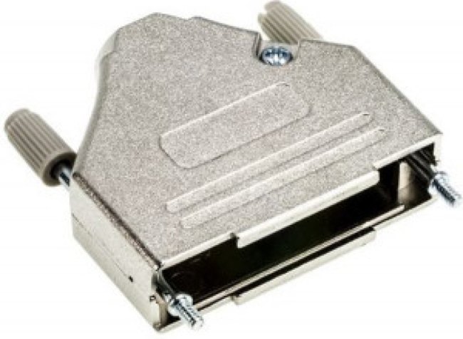 MHDTZK25-RA-PC-K, MHDTZK-RA Series Zinc D Sub Backshell, 25 Way, Strain Relief MHDTZK25-RA-PC-K, MHDTZK-RA Series Zinc D Sub Backshell, 25 Way, Strain Relief