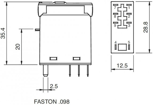 Промежуточное реле C12-A21BX/UC24V PN84837