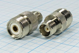 Переходник гнездо TNC - гнездо UHF, №549 гн TNC-гн UHF; №549 гн TNC-гн UHF