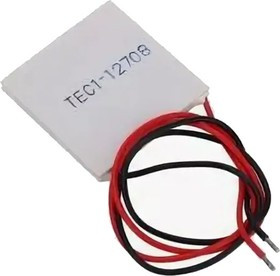 Элемент Пелетье ТЕС-1 12708 12В 8А 40 х 40 мм