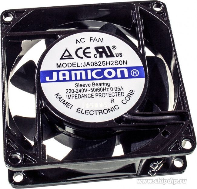 JA0825H2B0N-T (JA0825H2B010N- T-R)(клемма)220V (80х80х25) B(подшипник) CFM14,91/dBA19,7 Jamicon вентилятор JA0825H2B0N-T (JA0825H2B010N- T-R)(клемма)220V (80х80х25) B(подшипник) CFM14,91/dBA19,7 Jamicon вентилятор