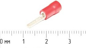 Наконечник кабельный штекер2,3x0,9, S1,0, обжимной, красный, VBL1-10 Наконечник кабельный штекер2,3x0,9, S1,0, обжимной, красный, VBL1-10