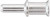 09110006232, Heavy Duty Power Connectors Han TC70 female contact 16mm
