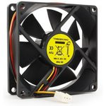FANCASE/BALL, Вентилятор 80х80х25 3pin FANCASE/BALL, Вентилятор 80х80х25 3pin