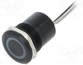 BG-MC25MOBGR, Переключатель: емкостный, Пол: 2, SPST-NO, 0,01A/12ВDC, IP68, 20мОм