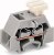 4-wire terminal, spring-clamp connection, 0.08-2.5 mm², 1 pole, 24 A, 6 kV, gray, 261-331 4-wire terminal, spring-clamp connection, 0.08-2.5 mm², 1 pole, 24 A, 6 kV, gray, 261-331