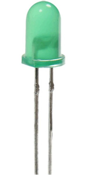 HLMP-3507-D00B2, LED; green; 5mm; 10mA; Lens: diffused,green; 60°; 2.1?2.7V; 4.7mcd HLMP-3507-D00B2, LED; green; 5mm; 10mA; Lens: diffused,green; 60°; 2.1?2.7V; 4.7mcd