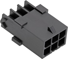 203632-1201, Корпус разъема, TPA Dual Row, Micro-Fit 3.0 TPA 203632, Штекер, 12 вывод(-ов), 3 мм