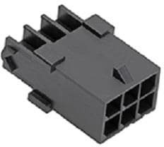 203632-1201, Корпус разъема, TPA Dual Row, Micro-Fit 3.0 TPA 203632, Штекер, 12 вывод(-ов), 3 мм