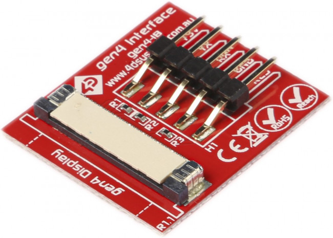 gen4-uLCD-50DT, Display Modules 5.0", 800x480 pixels Slim Display Module gen4-uLCD-50DT, Display Modules 5.0", 800x480 pixels Slim Display Module