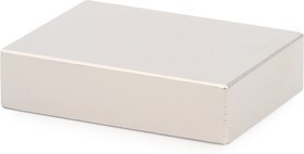 Неодимовый магнит прямоугольник 40х30х10 мм