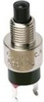 8532MZQE2, Switch Push Button OFF Mom SPST Round Plunger 1A 120VAC 28VDC Momentary Contact Panel Mount Solder Lug Bulk
