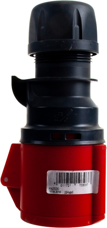 Кабельная розетка 4Р 32А 400V, IP44 K42S30