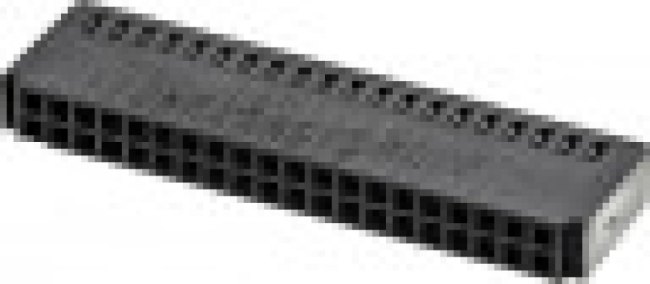 102387-9, Headers &amp; Wire Housings CNTR PLRZD HG 40 DBL