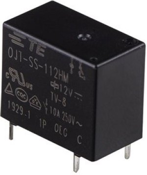 OJT-SS-112HM,00000, POWER RELAY, SPST-NO, 12VDC, 10A, THT