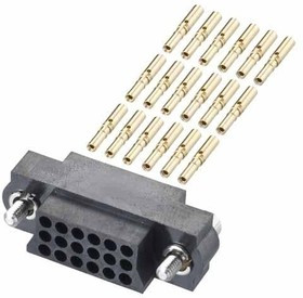 09 34 016 2601, RECTANGULAR HAN INSERT, PLUG 16WAY SCREW 09 34 016 2601, RECTANGULAR HAN INSERT, PLUG 16WAY SCREW