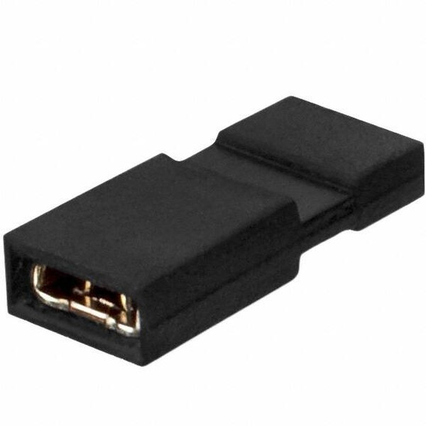 M50-2000005, Headers &amp; Wire Housings TOP JUMPER SKT W/ HANDLE, BLK/GOLD