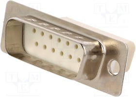 MHDBC15SP-NW, Разъем D-Sub; PIN: 15; вилка; "папа"; на провод; В