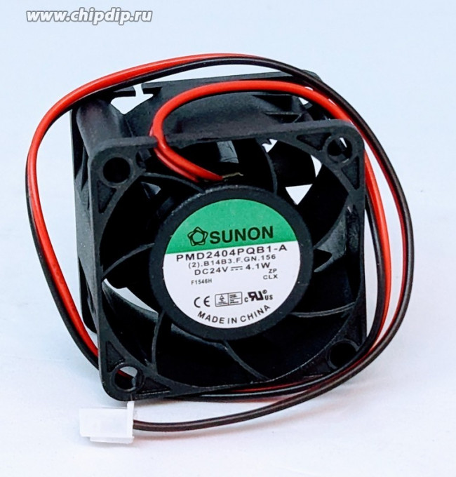 Вентилятор sunon PMD2404PQB1-A 26/24V 4.1/3.3w 40x28 2pin
