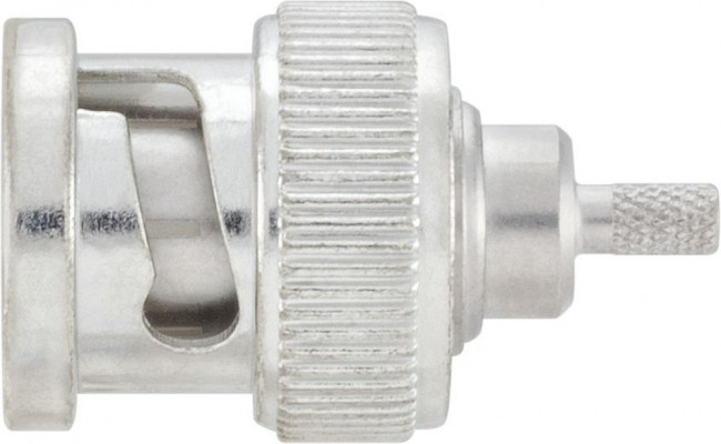 248535, Plug Cable Mount BNC Connector, 75, Crimp Termination, Straight Body 248535, Plug Cable Mount BNC Connector, 75, Crimp Termination, Straight Body