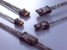 MX19004P52, Automotive Connectors 4P Pin Housing Gray 2 way connector