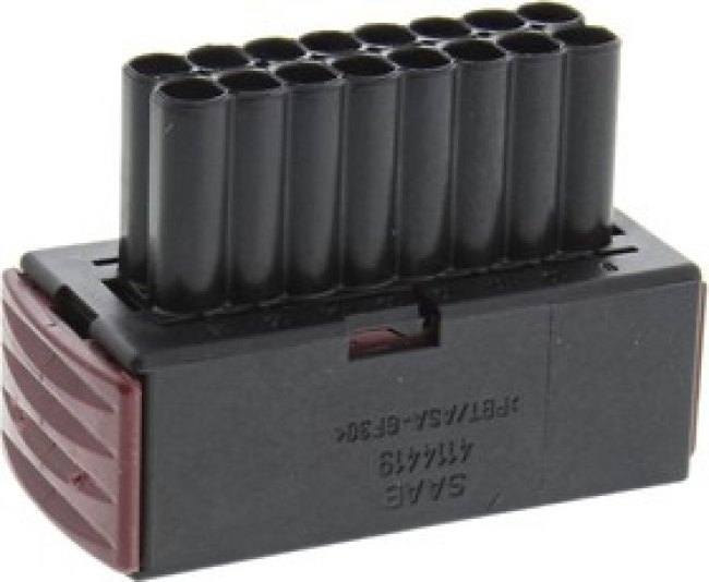 1-963217-1, Connector: automotive; JPT; female; plug; for cable; PIN: 16; black
