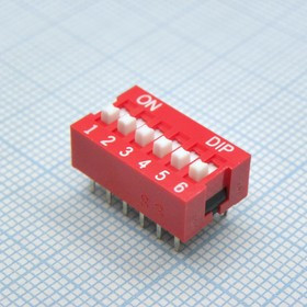 NDS-06-V, (SWD-06LN), Движковый переключатель