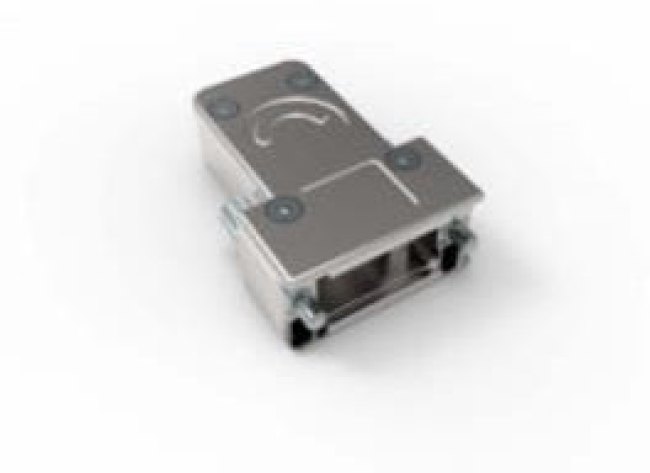 1-2308340-3, D-Sub Backshells FULL METAL HOODS SIZE 1-3 RAW 180 DEG