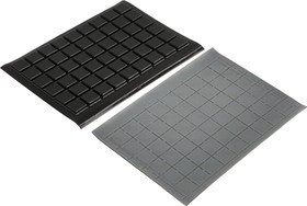 SJ5007, Tapered Square PUR Self Adhesive Feet, 10.4mm diameter 10.4mm width x 10.4mm length x 2.5mm height SJ5007, Tapered Square PUR Self Adhesive Feet, 10.4mm diameter 10.4mm width x 10.4mm length x 2.5mm height