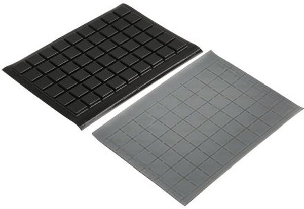 SJ5007, Tapered Square PUR Self Adhesive Feet, 10.4mm diameter 10.4mm width x 10.4mm length x 2.5mm height SJ5007, Tapered Square PUR Self Adhesive Feet, 10.4mm diameter 10.4mm width x 10.4mm length x 2.5mm height
