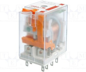 R2N2012235120WT, Реле: электромагнитное, DPDT, Uобмотки: 120ВAC, 12A/250ВAC, 24А