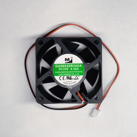 Вентилятор M / Huaxia DA06025B24UA 24V DC 0.25A 60X25 2pin Вентилятор M / Huaxia DA06025B24UA 24V DC 0.25A 60X25 2pin