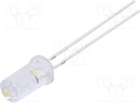 OSM5DK5T51A-CRLED14, CRLED; 4.8mm; white warm; 5000mcd; 50°; Front: flat; 5.5?20V